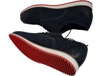 Billionaire Men's Leather Lace Up Shoes - Image 4