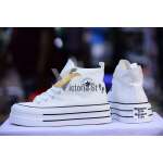 Converse High Top Double Sole Leather